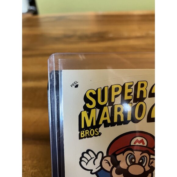 RARE 1989 O Pee Chee SERIES 2 Nintendo Sticker Tips #40 Super Mario Bros 2 - Picture 2 of 8